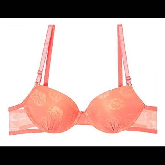 MAKE AN OFFER Floral Burnout Demi wired bra w/ removable straps - Picture 3 of 5